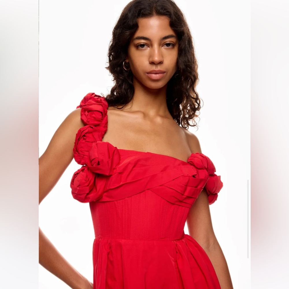 Rachel Gilbert Henley Strap Dress, Size: US 6 - Picture 5 of 11